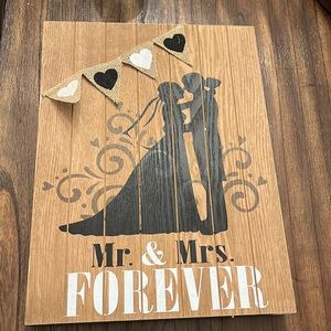 Picture frame for wedding , engagement, bridal shower